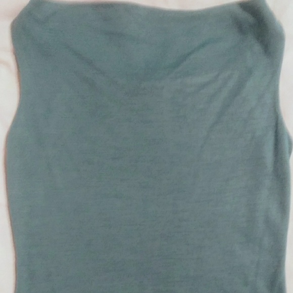Free People turquoise sleeveless top - Picture 2 of 4